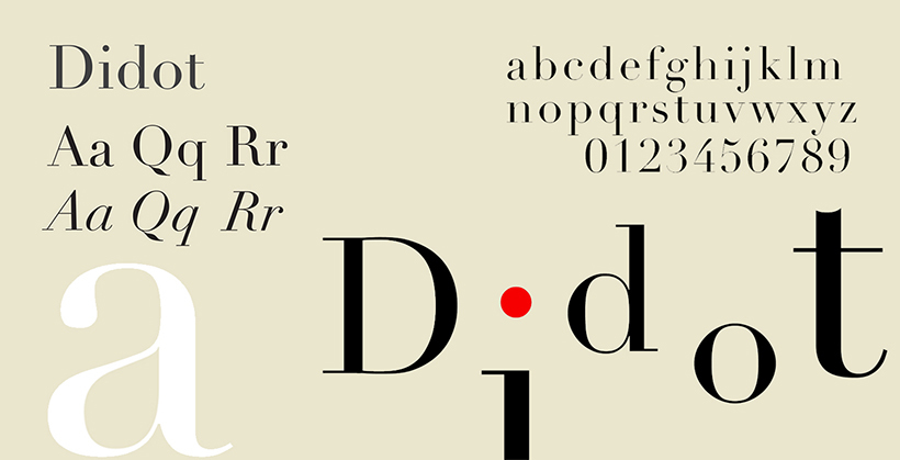 Didot - Logo Fonts