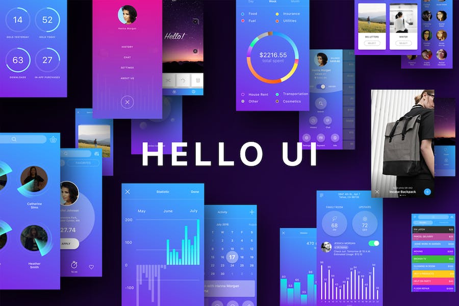 Time saving & Handpicked UI kits