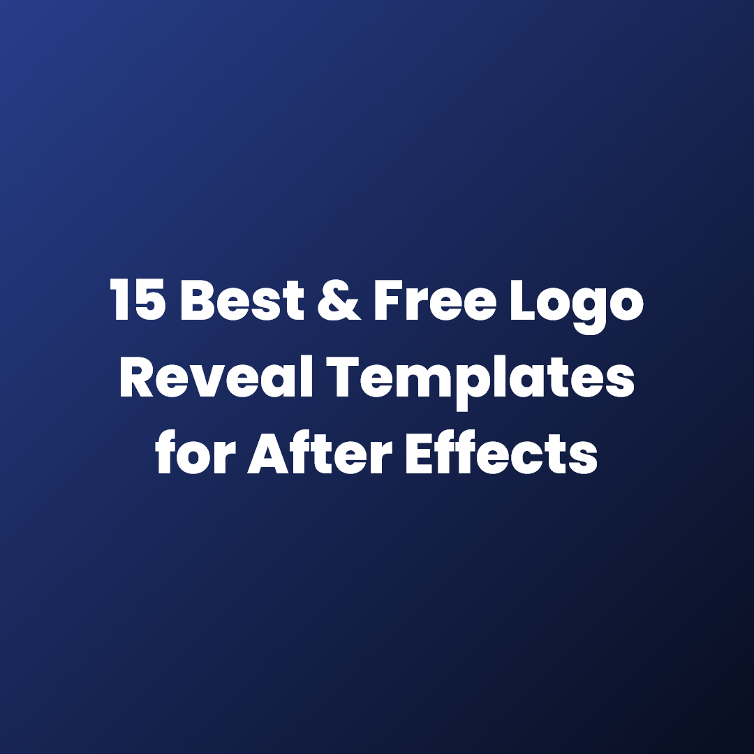 15 Best & Free Logo Reveal Templates for After Effects