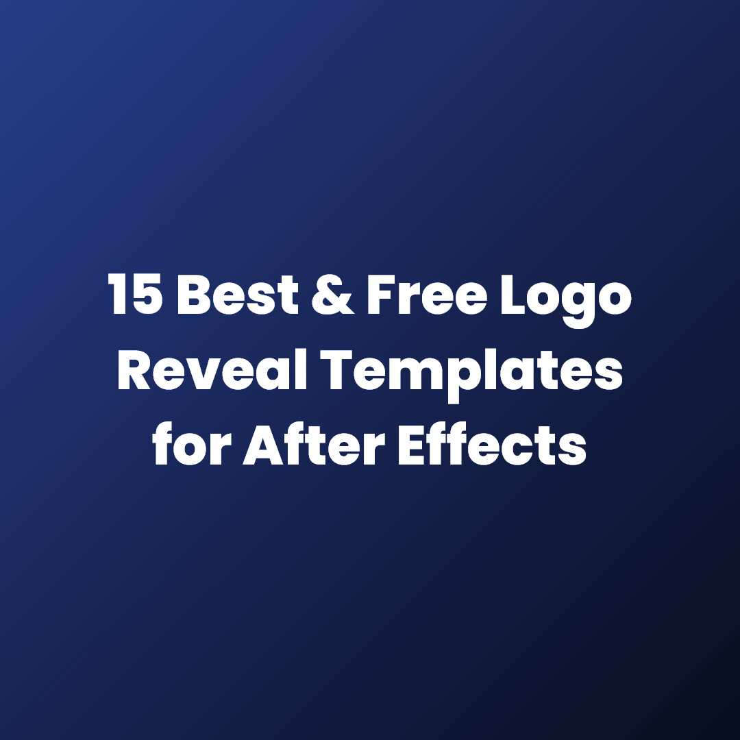 15 Best Free Logo Reveal Templates for After Effects