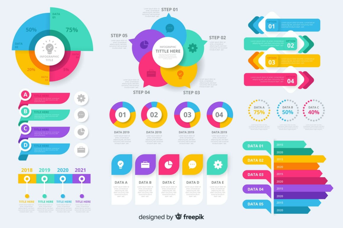 Infographic element collection