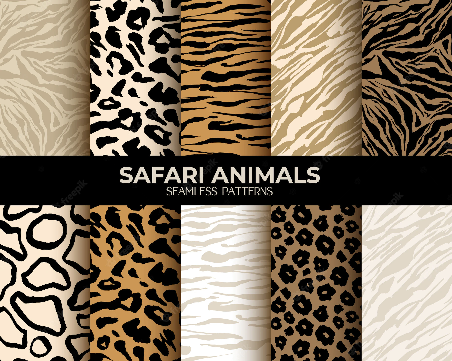 17 Free Animals patterns set