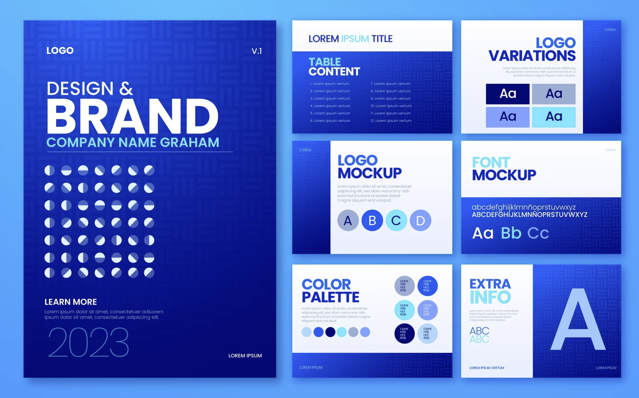 Free Paid Brand Book Guideline And Template Inspiration