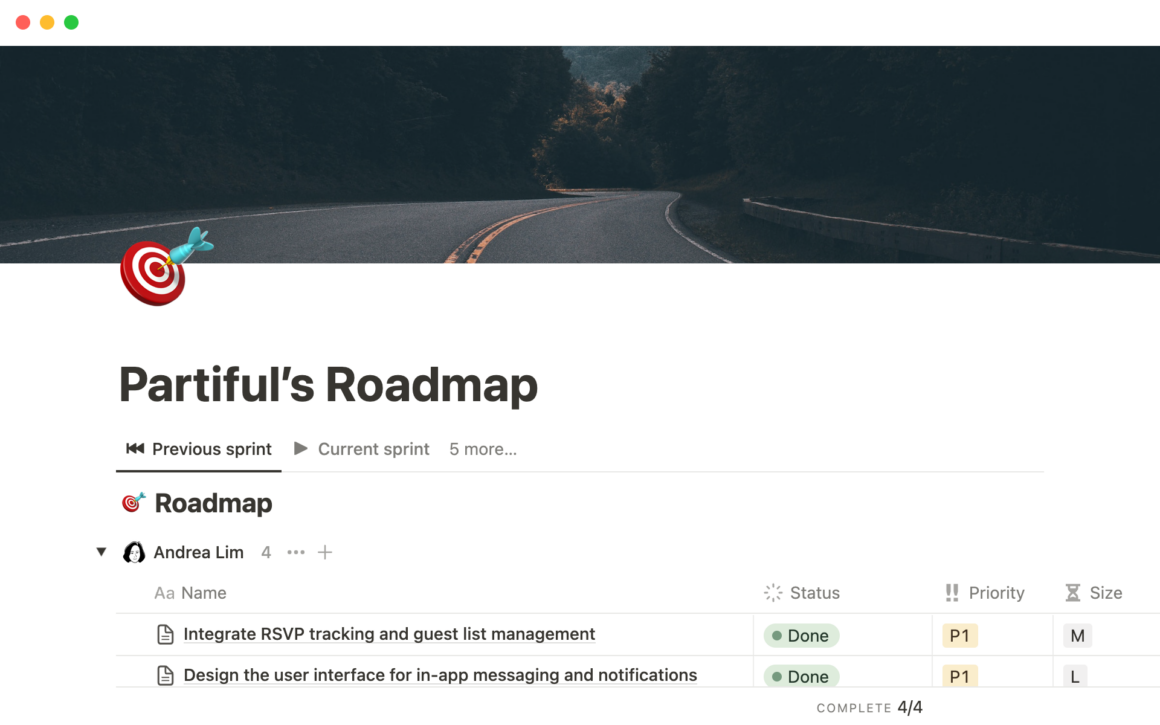 Partiful's Roadmap