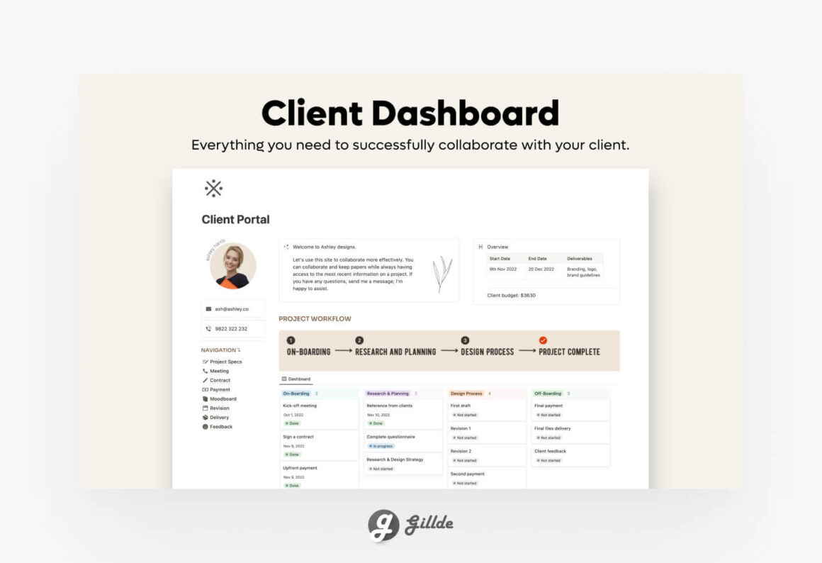 Notion Client Template