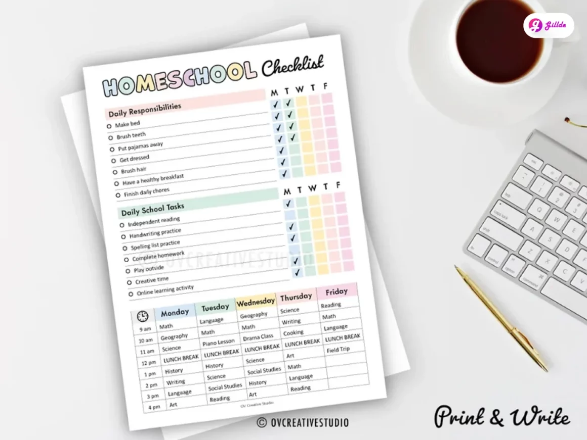 Printable Student Planner