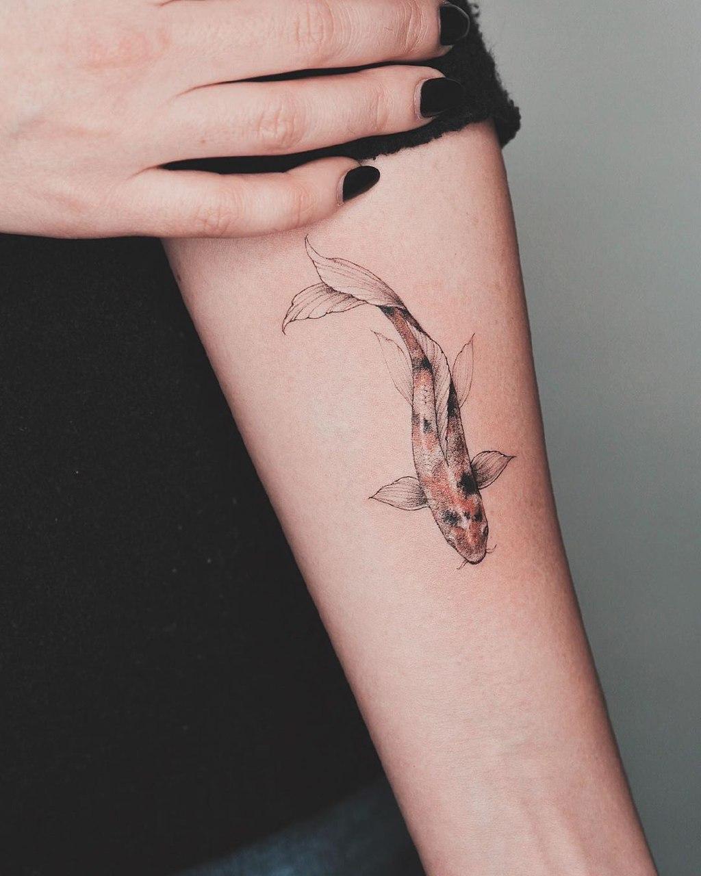 goldfish tattoo