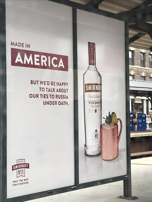 Smirnoff Billboard