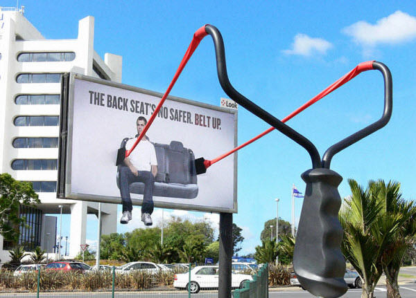 Seat Belt Billboard Ad