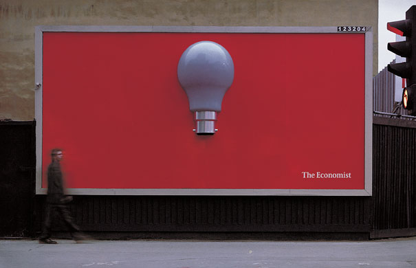 The Economist Billboard Ads