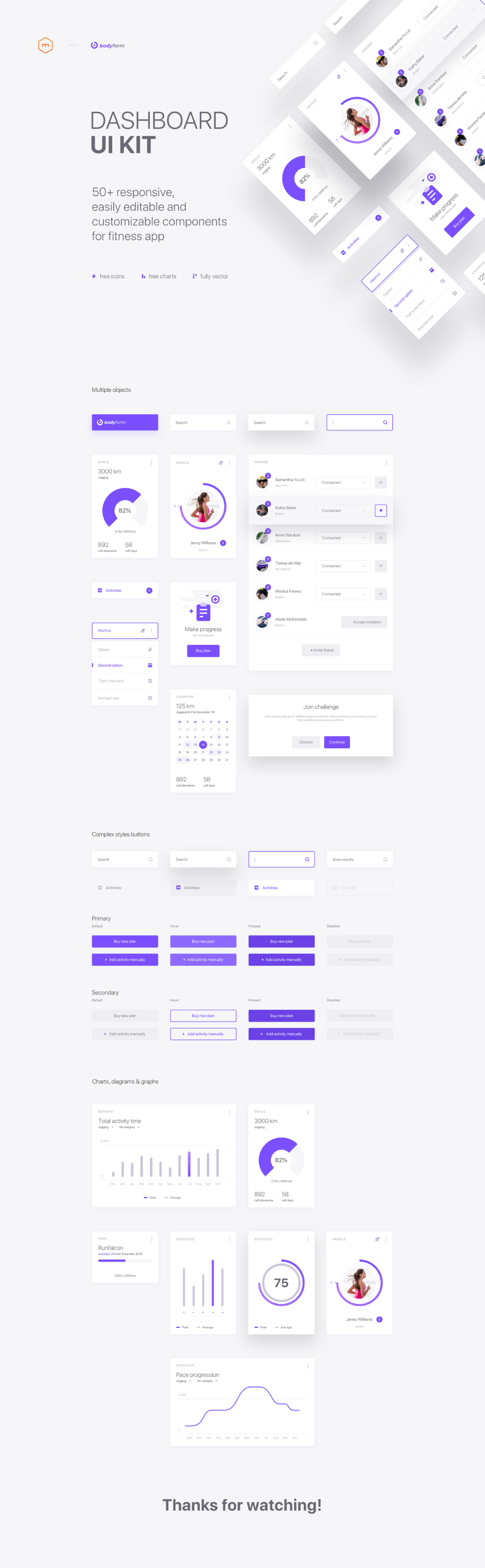 App UI Kit Freebie