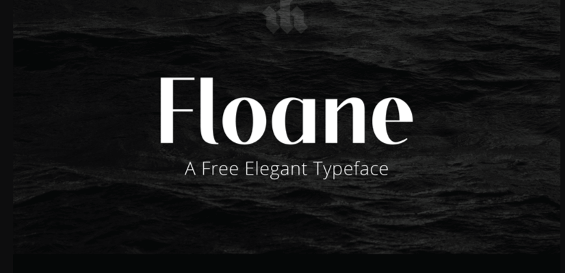 Floane free font