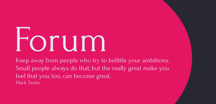 Forum font