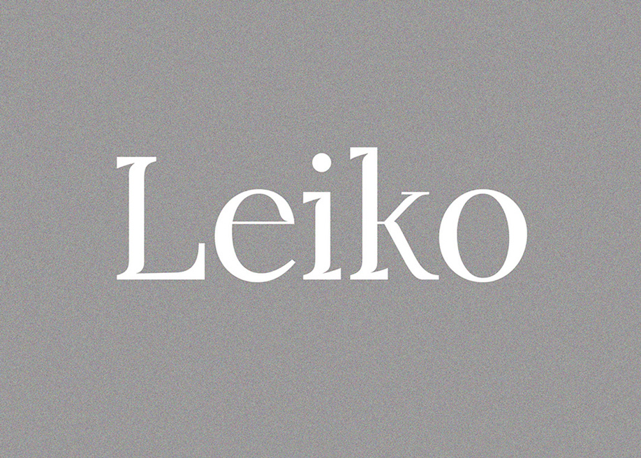 Leiko free font 2021