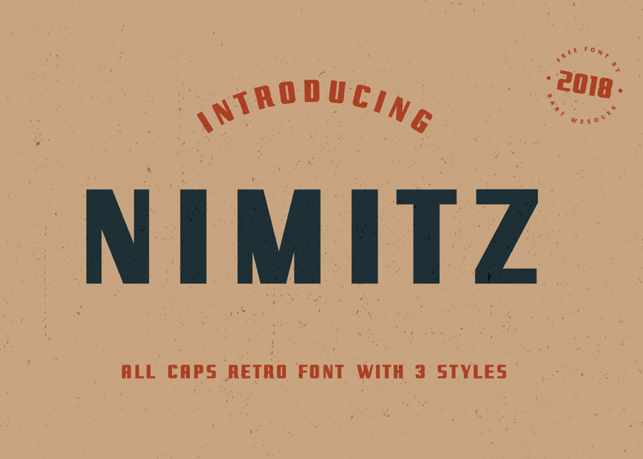 Nimitz free font 2021