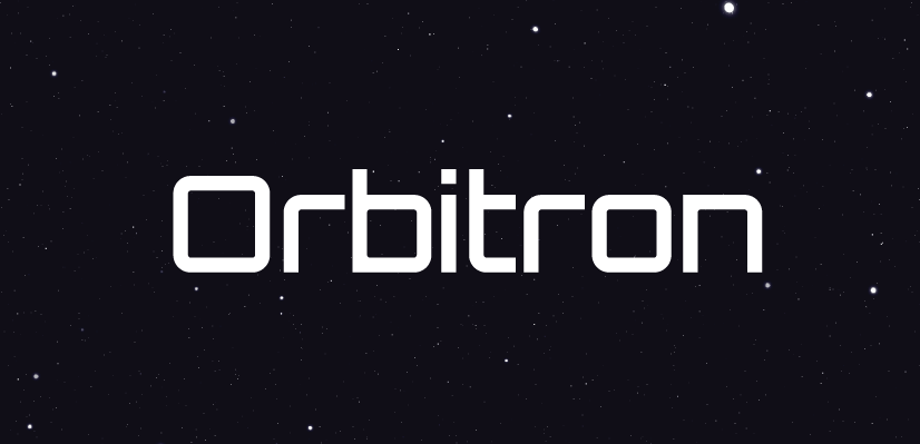 Orbitron free font 2021