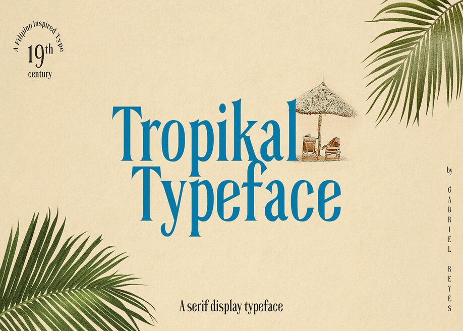 Tropikal Typeface free font 2021