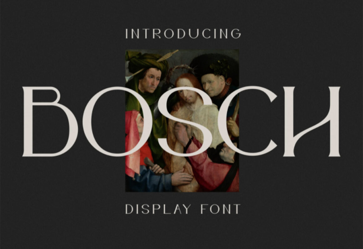 Bosch free font 2021