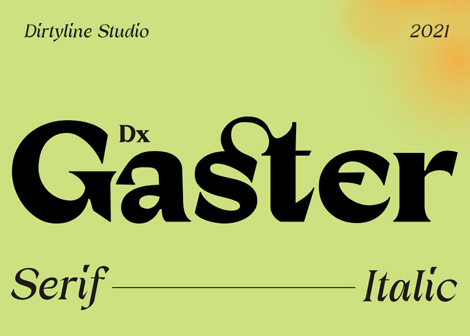 Dx Gaster free font 2021