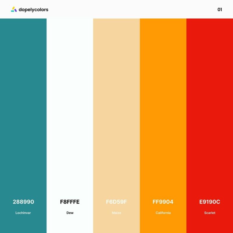 56 Beautiful Color Palettes For Your Next Design Project 29