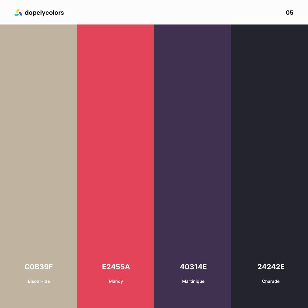 sexy color palette