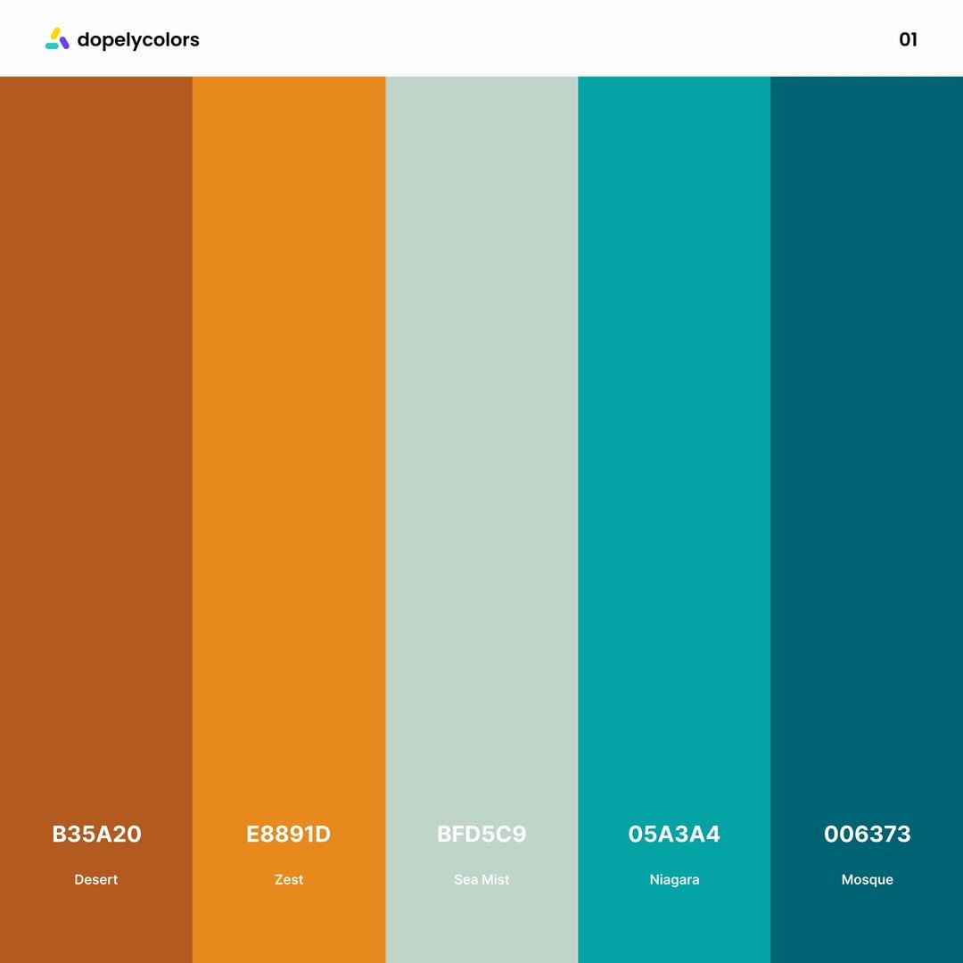 Beautiful Color Palettes