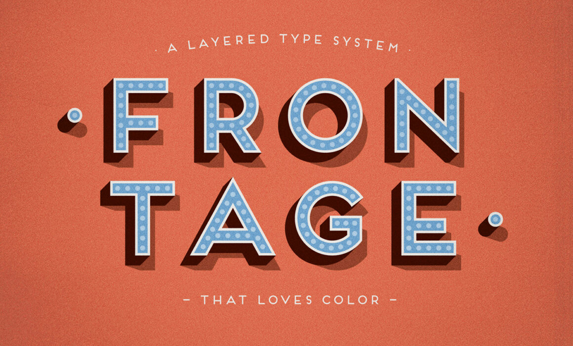 Frontage Free Font