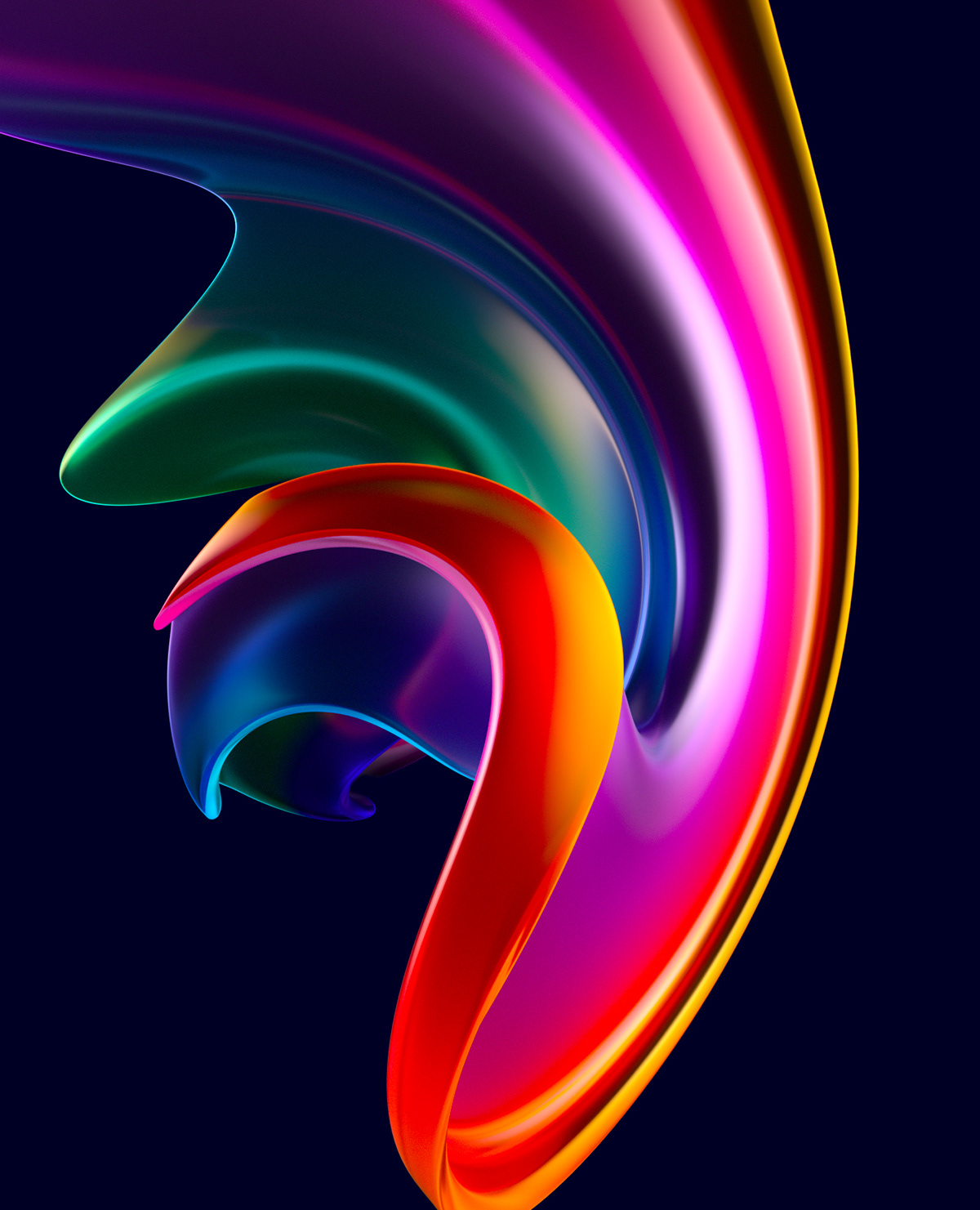 Free 3D Colorful & Abstract Shapes