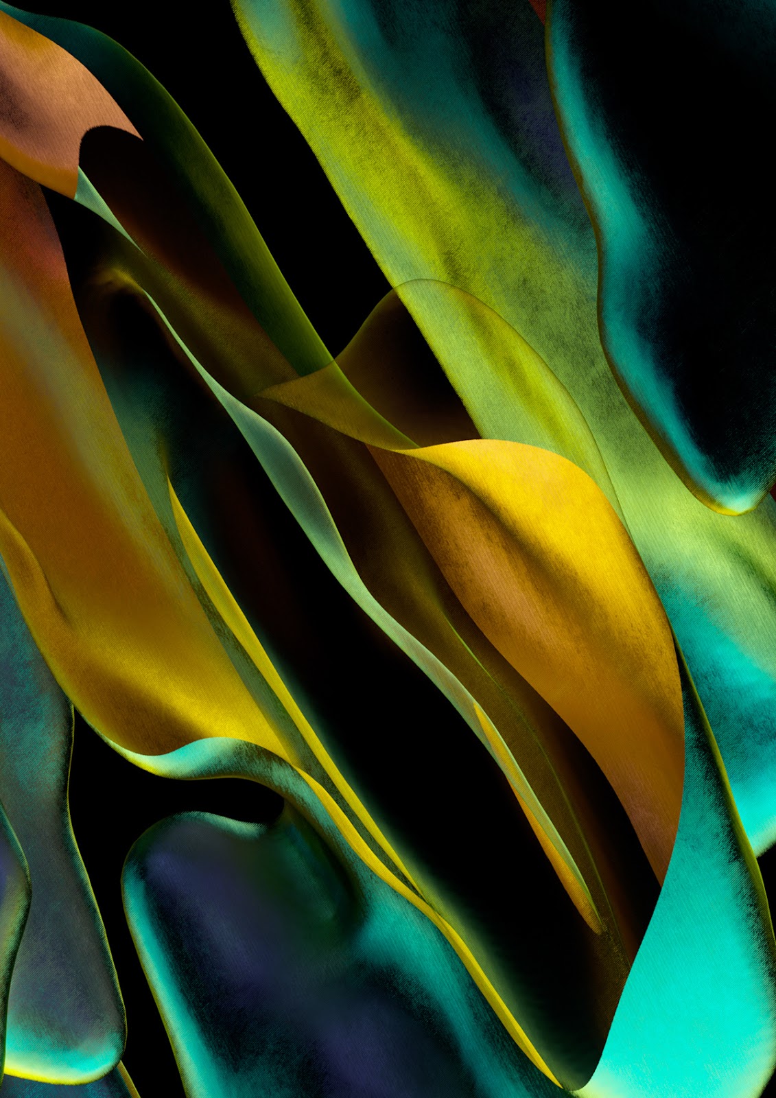 Free 3D Colorful & Abstract Shapes (dark and space looking)