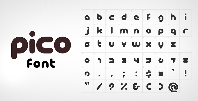 Pico - Fonts For Logos