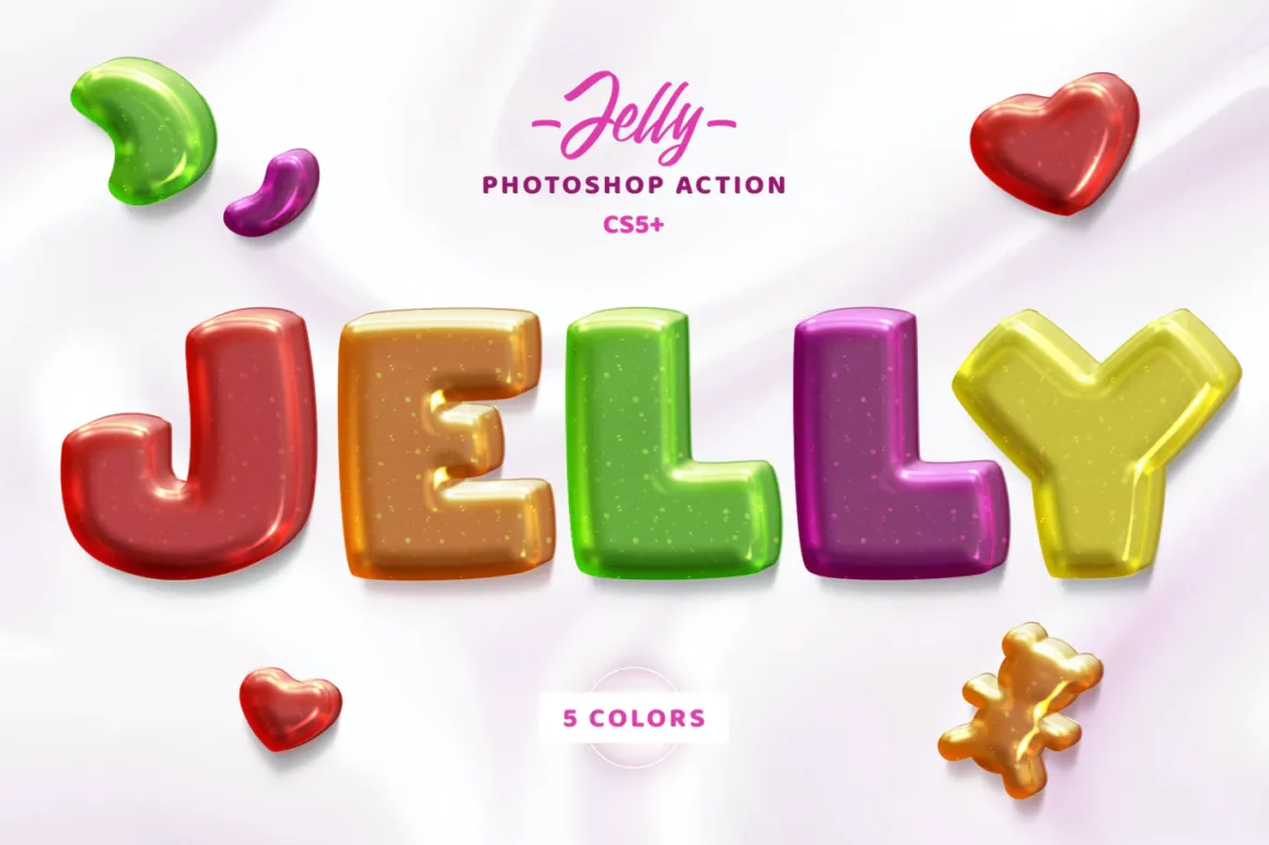 Jelly Photosop Action