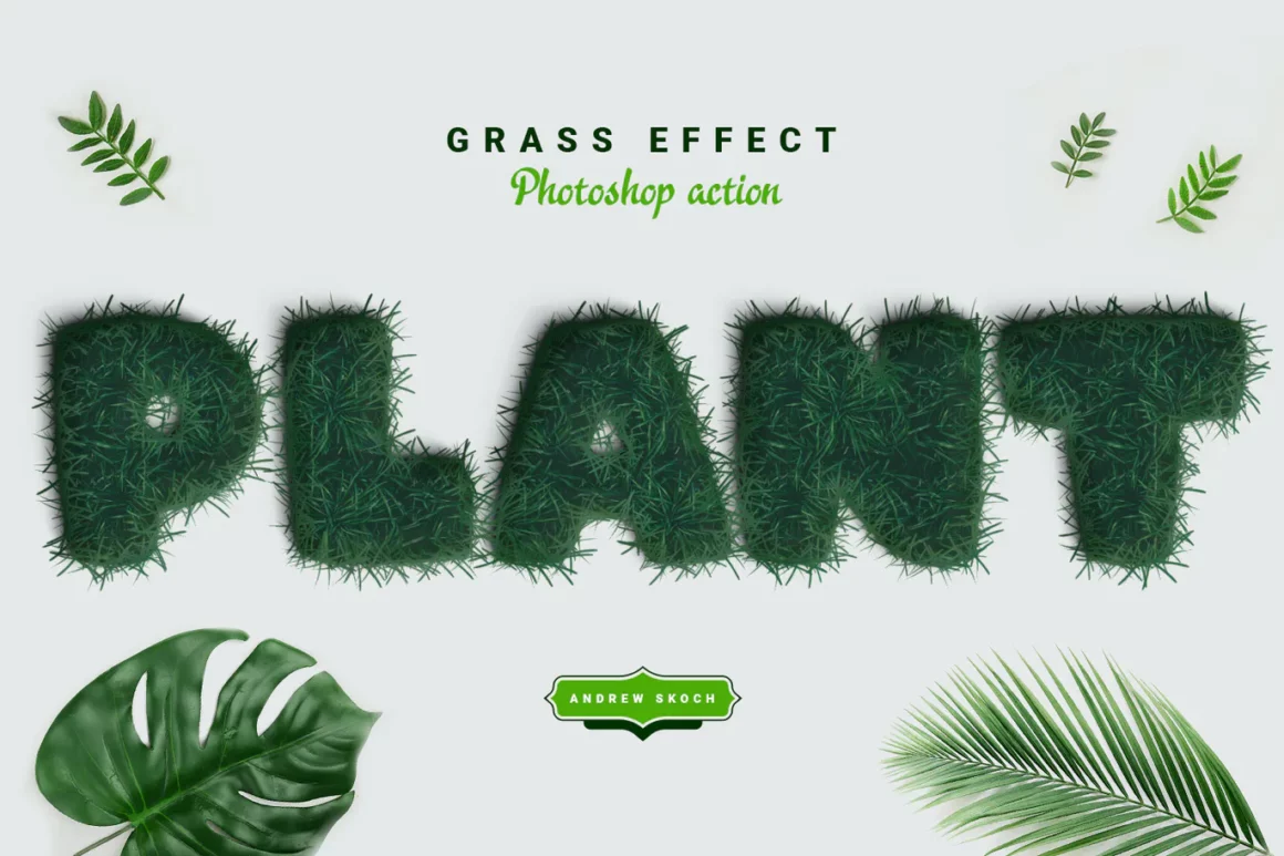 Grass Photoshop Action - Marvelous Photoshop Actions