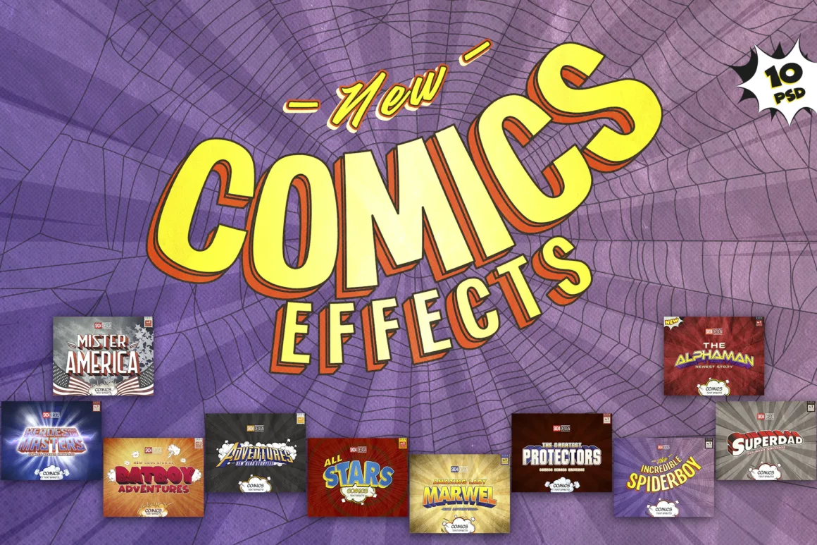 Comics Text Effects