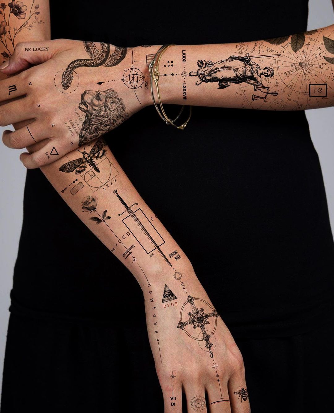 hand tattoo inspiration