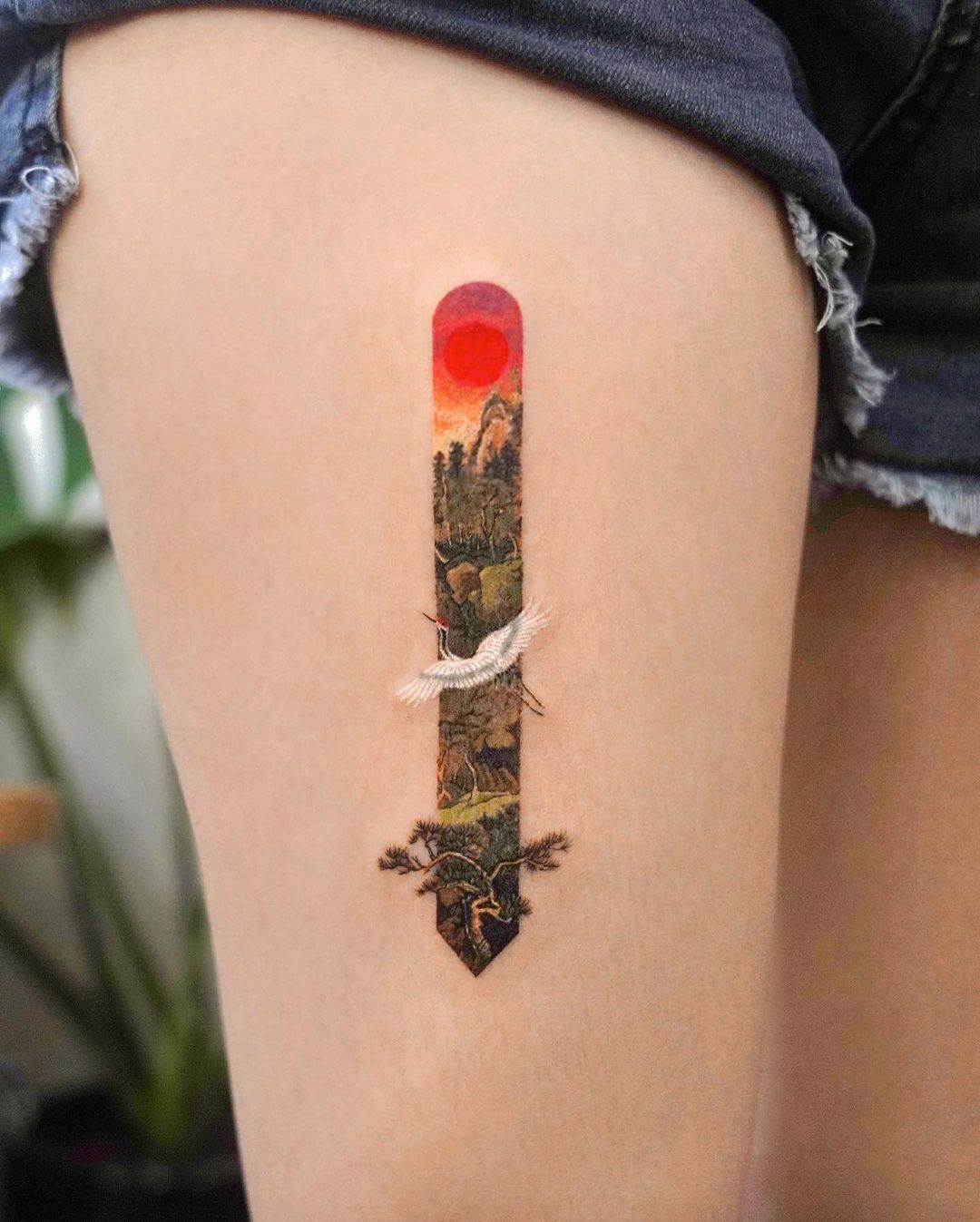 colorful tattoo