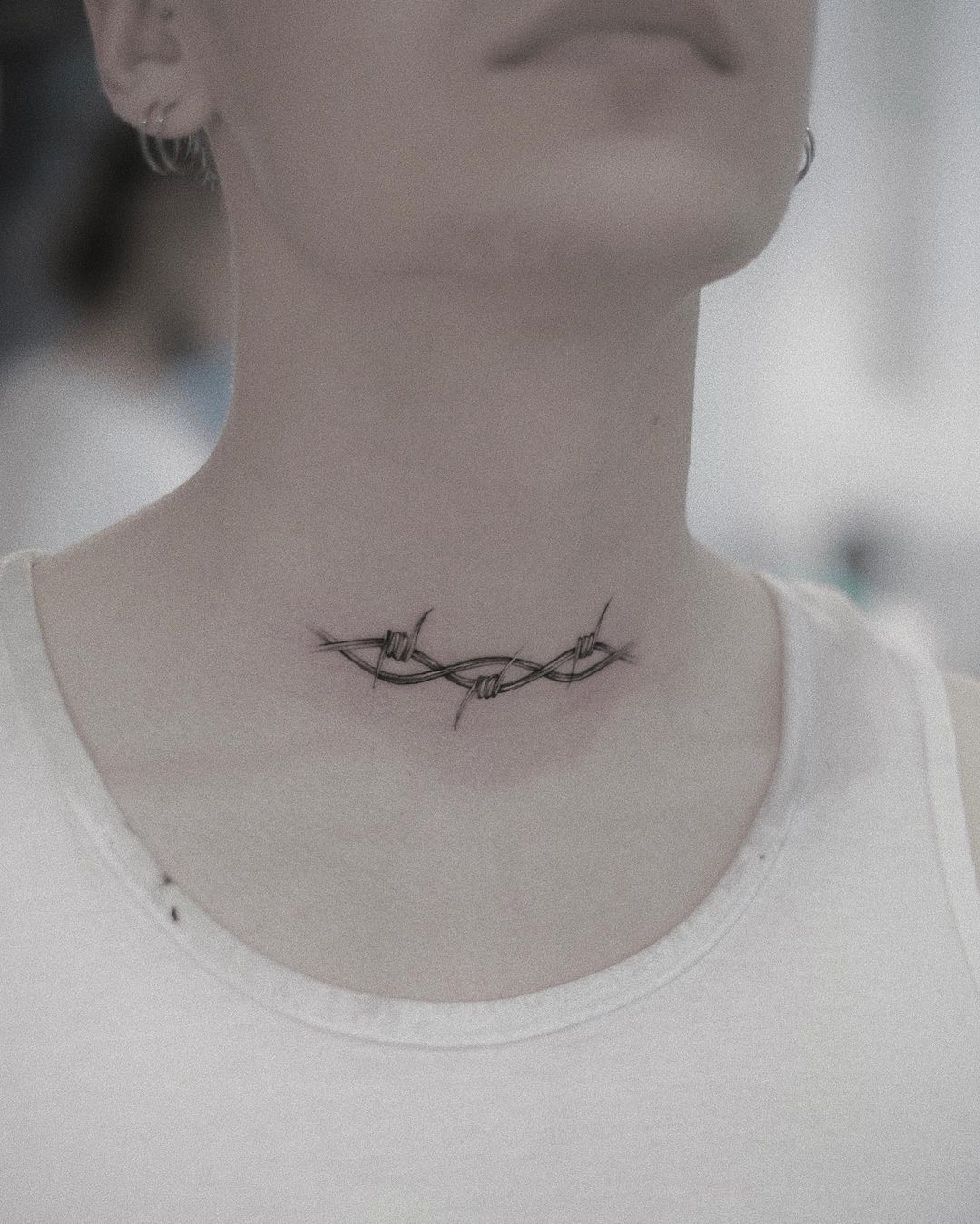 neck Tattoo