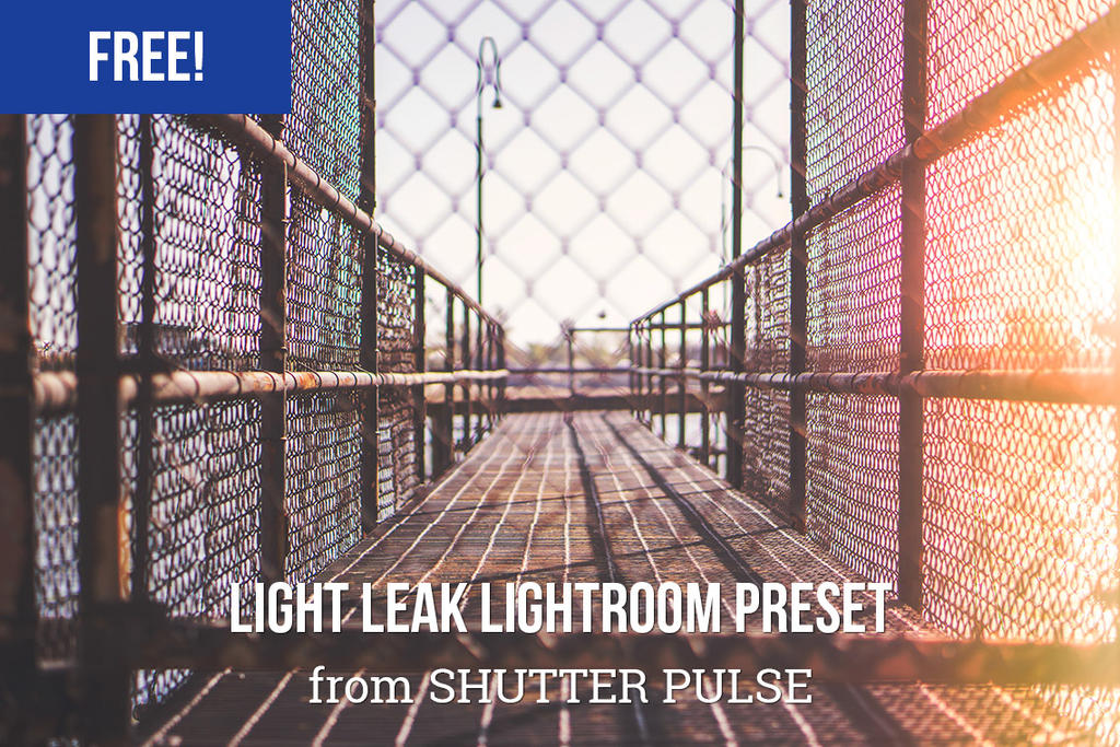 Free Light Leak Lightroom Preset