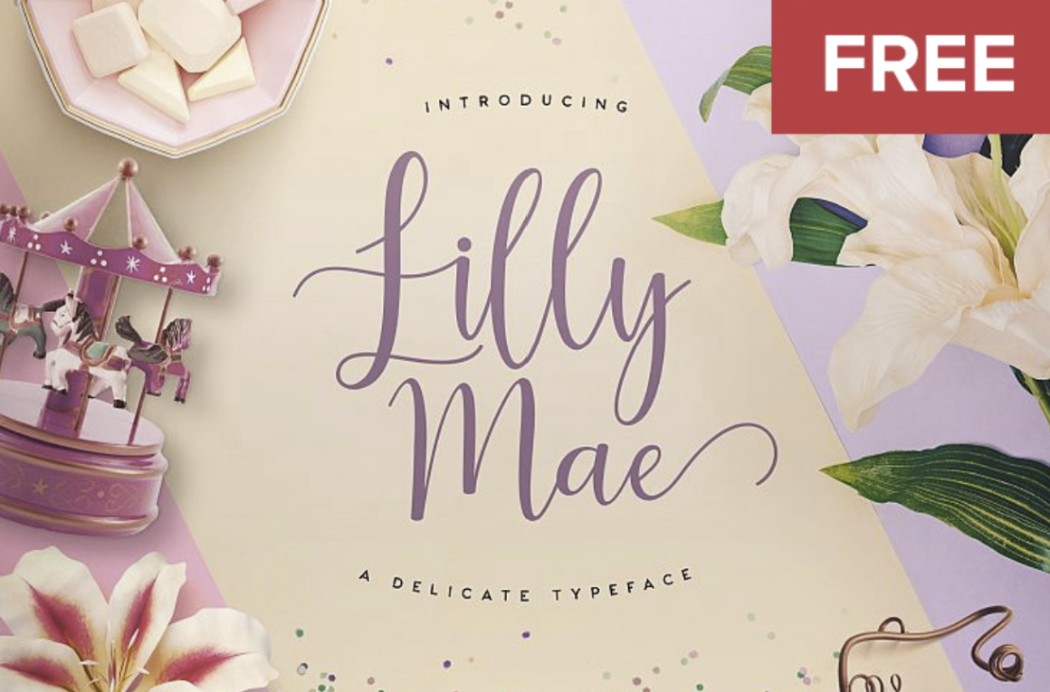 FREE FONT Lilly Mae