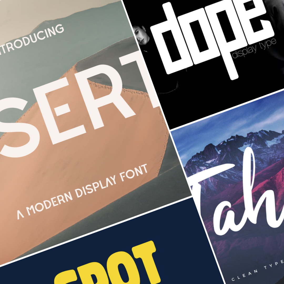 26 Free Minimal fonts by designers for designers
