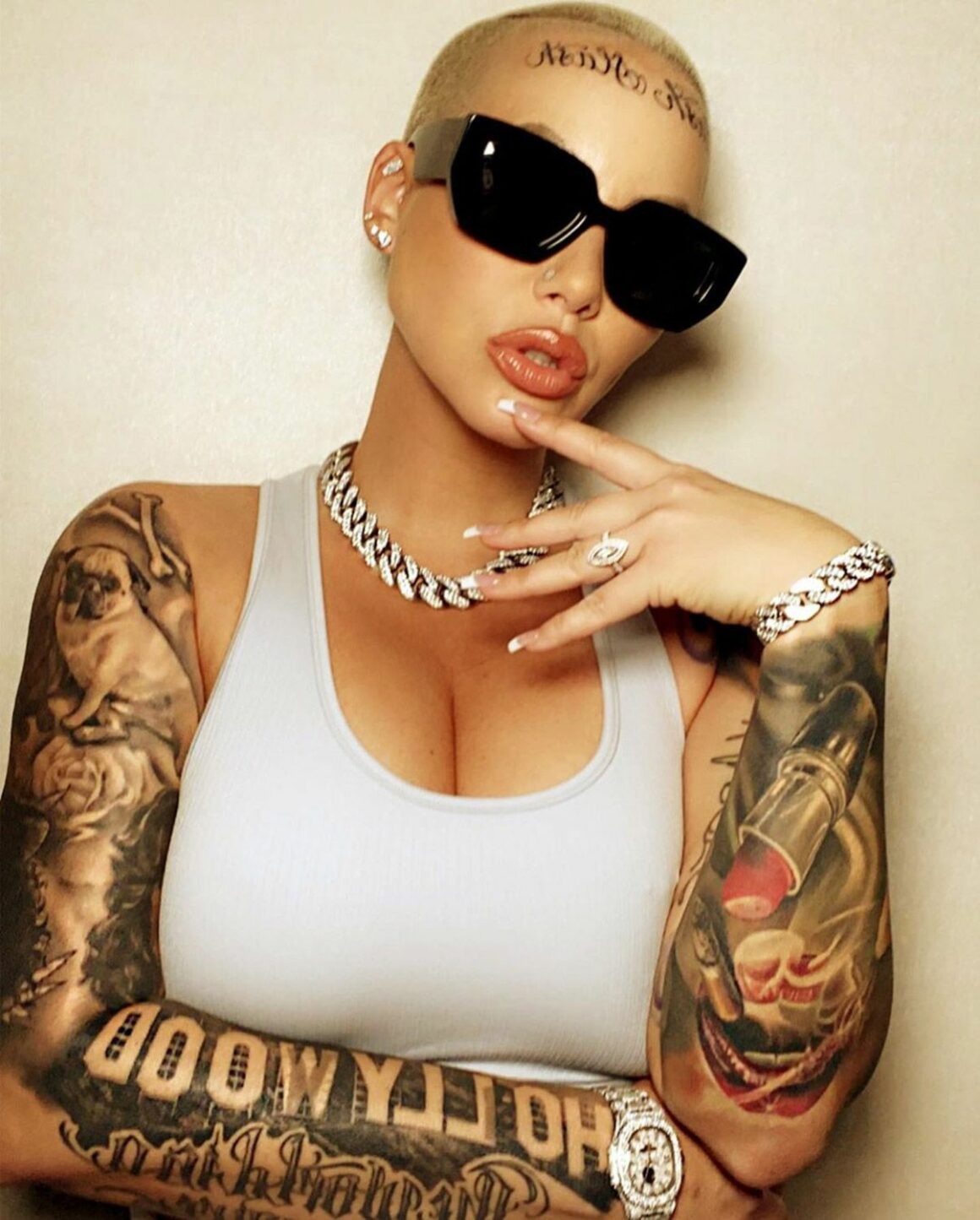 Amber Rose Tattoos