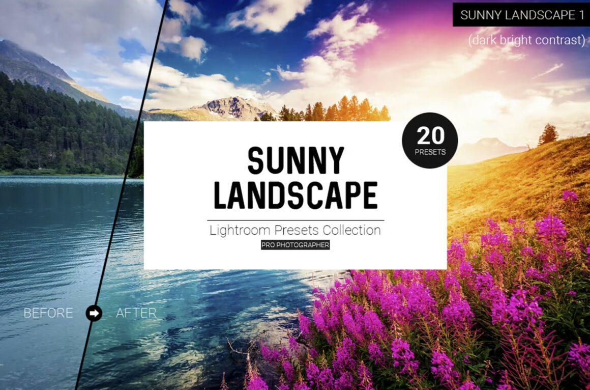 Sunny Landscape Lightroom Presets