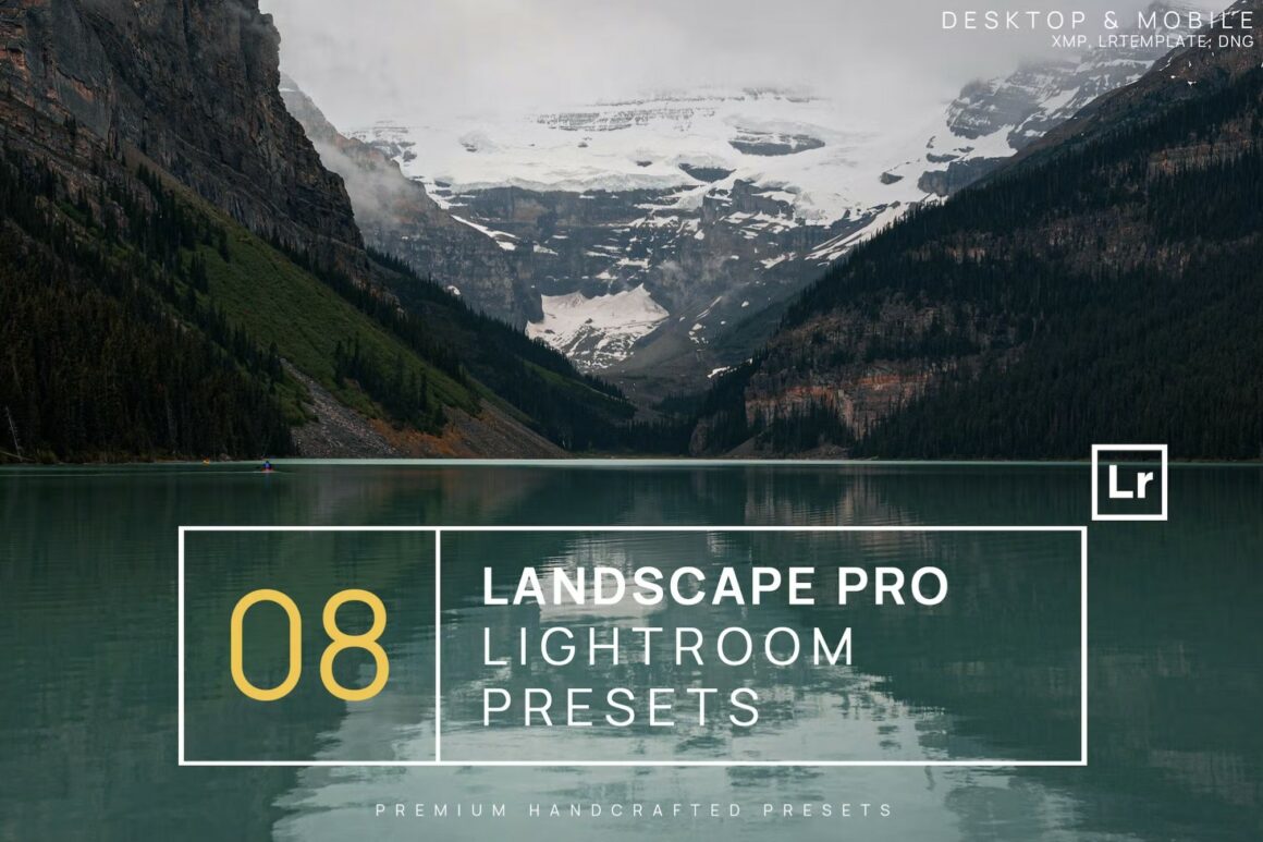 Landscape Pro Lightroom Presets + Mobile