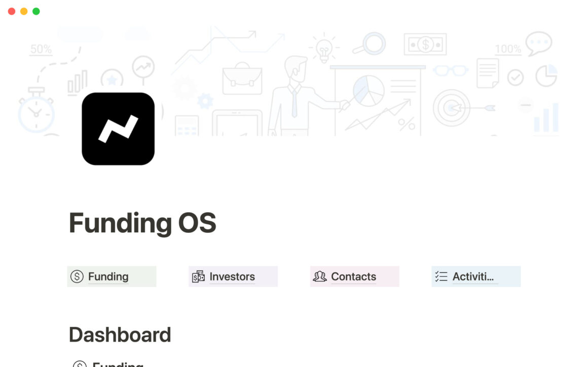 Funding OS Notion Template