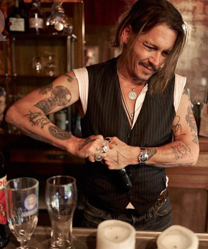 Johnny Depp Tattoos