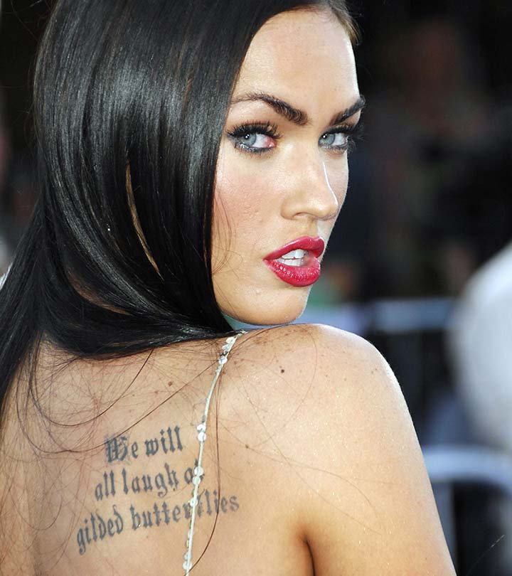 Megan Fox Tattoos