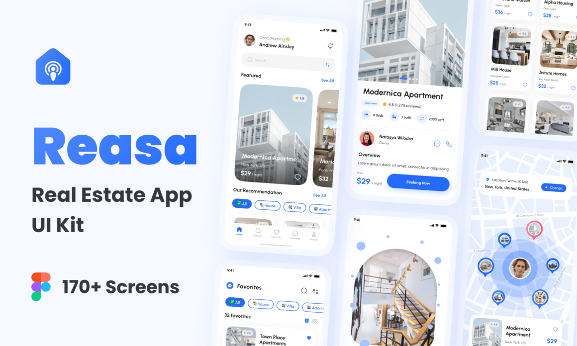 Real Estate App UI Kit