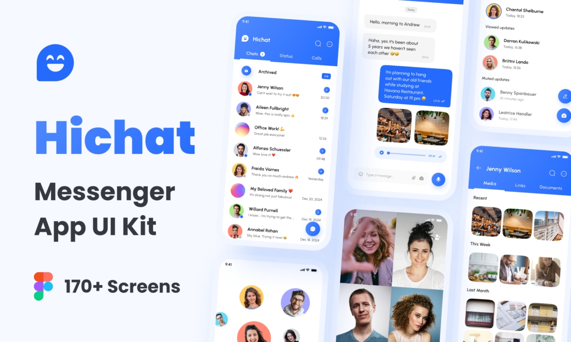 Messenger App UI Kit