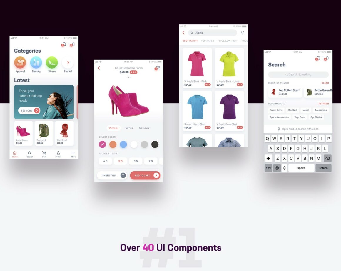 1 Free UI Kits Gillde.com