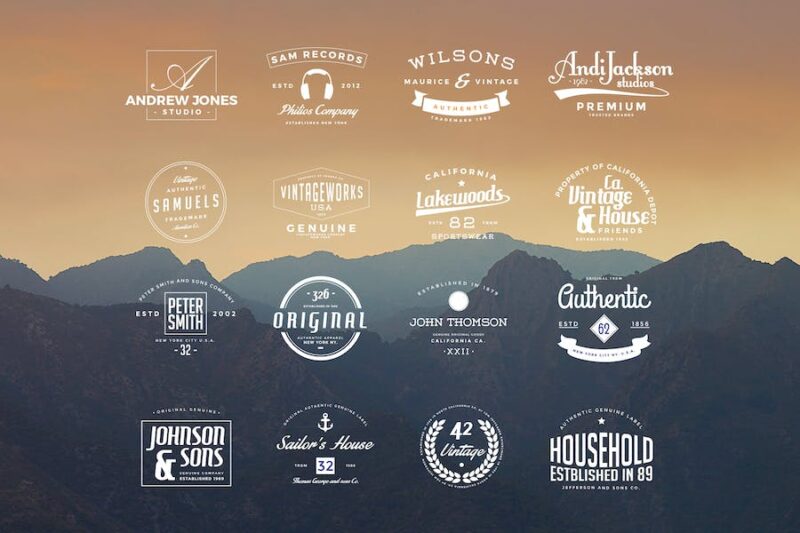 24 Collections of Best Vintage Logos - Inspiration & Productivity for ...