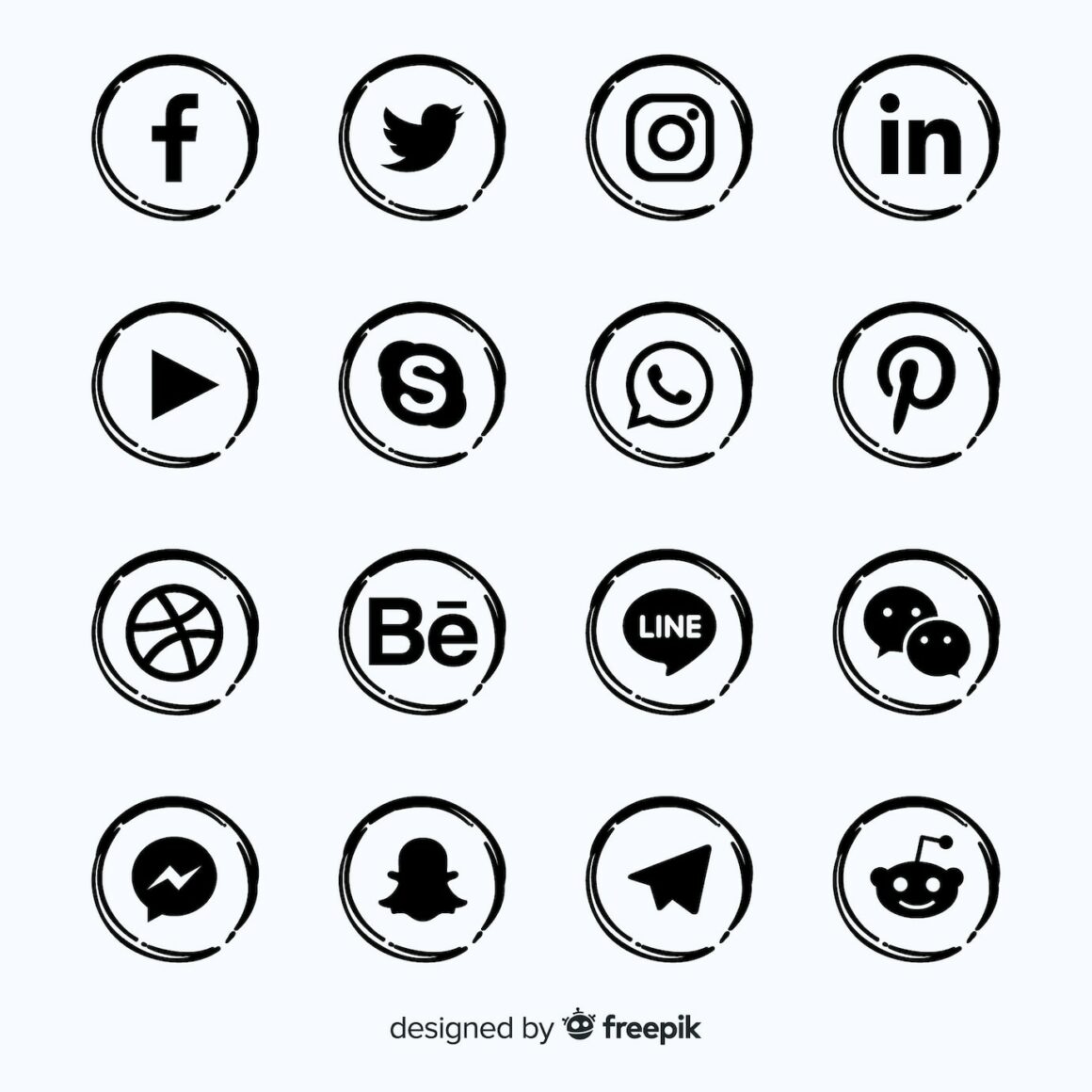 Free social media icon sets